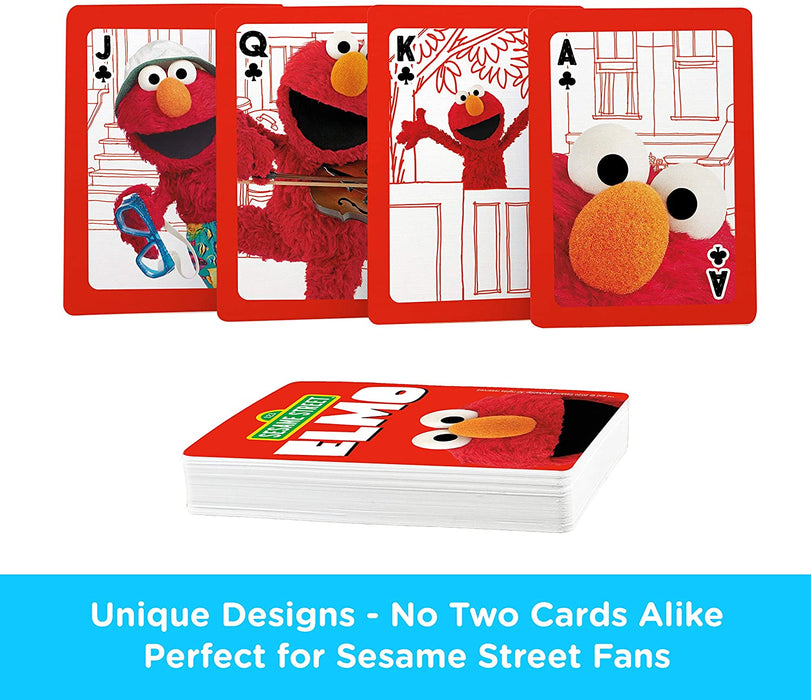 Aquarius Playing Cards: Sesame Street - Elmo - for just $6.99! 