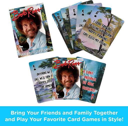 Aquarius Playing Cards: Bob Ross Quotes - for just $6.99! 