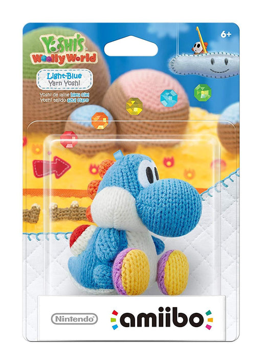 Light Blue Yarn Yoshi Amiibo: Yoshi's Woolly World Series (Nintendo Switch) - Just $19.99! Shop now at Retro Gaming of Denver