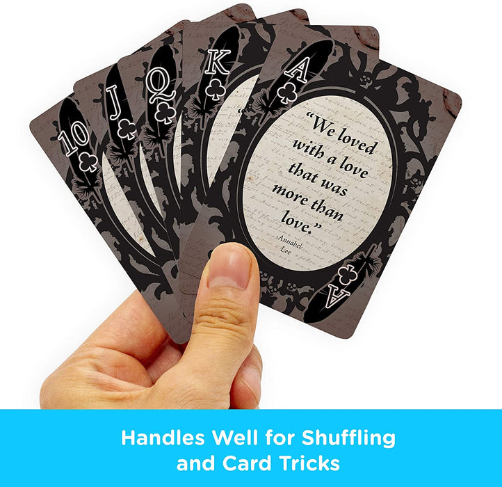 Aquarius Playing Cards: Edgar Allan Poe Quotes - for just $6.99! 