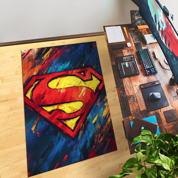 Superman Inspired Decor Rug- 62x40 inches - for just $44.99! 