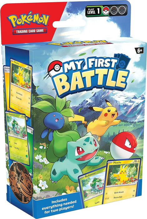 Pokemon Starter Set: My First Battle - Pikachu & Bulbasaur - for just $12! 