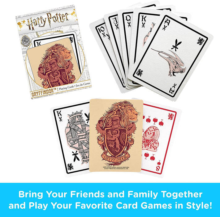 Aquarius Playing Cards: Harry Potter - Gryffindor - for just $6.99! 