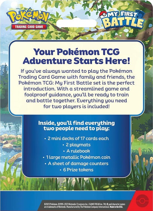 Pokemon Starter Set: My First Battle - Charmander & Squirtle - for just $12! 