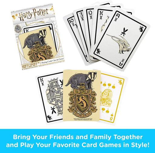 Aquarius Playing Cards: Harry Potter - Hufflepuff - for just $6.99! 