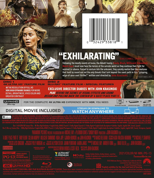 A Quiet Place Part II [4K UHD] - for just $34.99! 