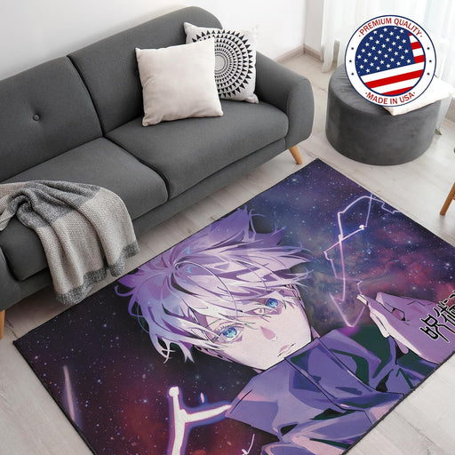 Satoru Gojo Decor Rug- 62x40 inches - for just $44.99! 