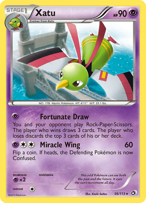 Xatu (56/113) [Black & White: Legendary Treasures] - for just $0.20! 