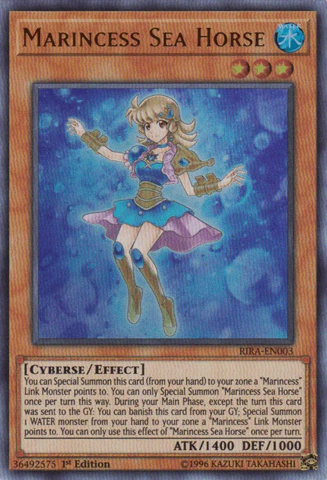 Marincess Sea Horse [RIRA-EN003] Ultra Rare - for just $0.40! 