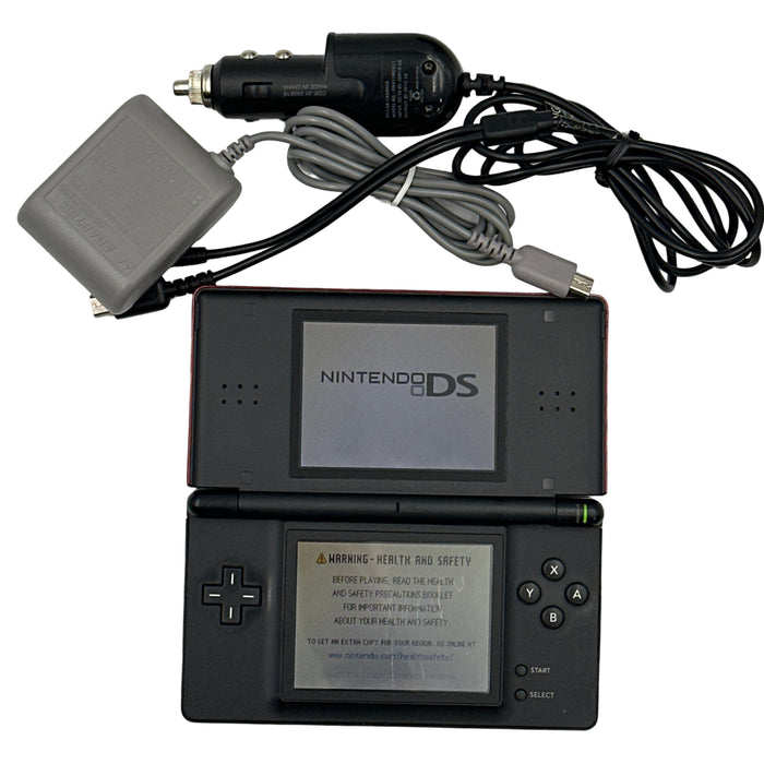 Red Crimson & Black Nintendo DS Lite Console - Nintendo DS - for just $125.99! 