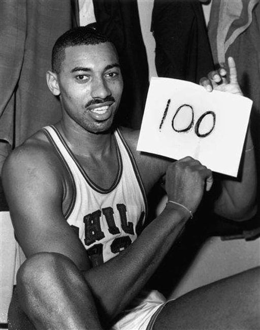 Wilt Chamberlain 100 Point Game Photo - for just $9.99! 