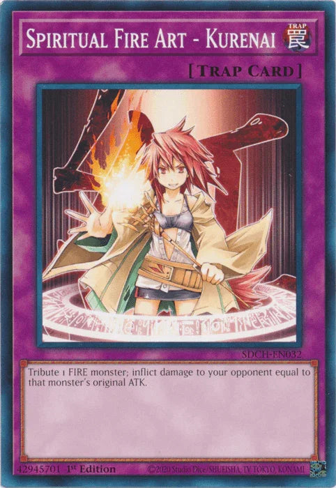 Spiritual Fire Art - Kurenai [SDCH-EN032] Common - for just $0.10! 