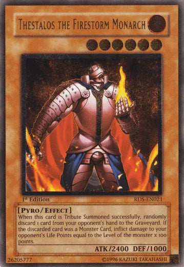 Thestalos the Firestorm Monarch [RDS-EN021] Ultimate Rare - for just $1.20! 