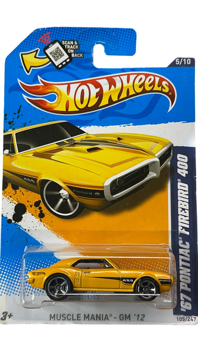 Hot Wheels (2012) Muscle Mania-GM '12 '67 Pontiac Firebird 400 105/247 - for just $12.99! 