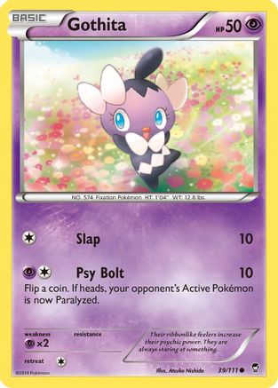 Gothita 039/111 - XY  Furious Fists - for just $0.09! 