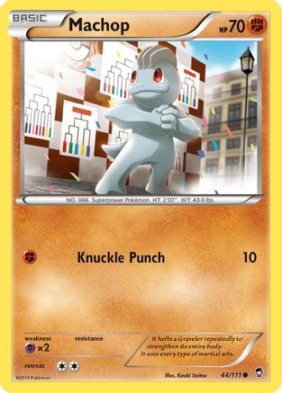 Machop 044/111 - XY  Furious Fists - for just $0.06! 