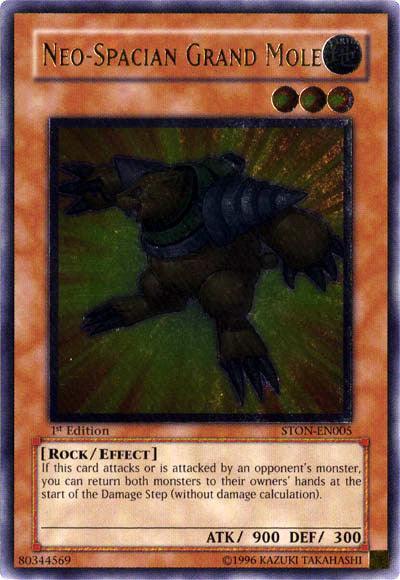 Neo-Spacian Grand Mole [STON-EN005] Ultimate Rare - for just $26.35! 