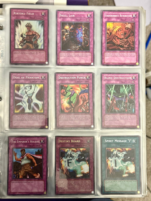 Yu-Gi-Oh! Labyrinth of Nightmare Complete Set LON 000-104 Magic Cylinder - for just $1300! 