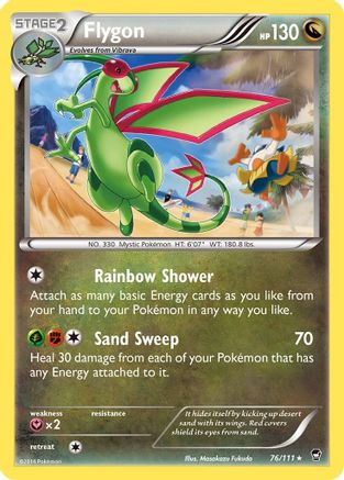 Flygon 076/111 - XY  Furious Fists - for just $0.45! 
