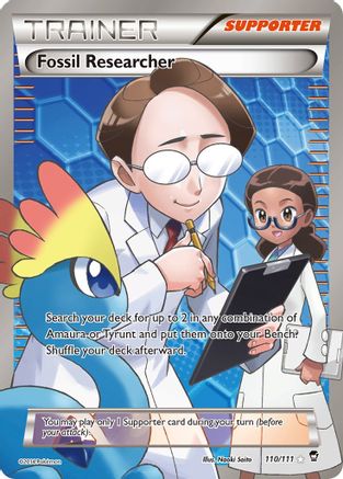 Fossil Researcher (Full Art) 110/111 - XY  Furious Fists Holofoil - for just $6.62! 
