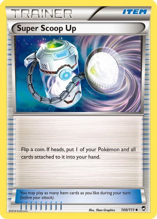 Super Scoop Up 100/111 - XY  Furious Fists - for just $0.06! 