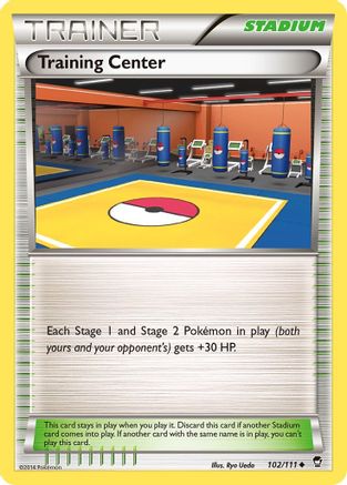 Training Center 102/111 - XY  Furious Fists Reverse Holofoil - for just $0.23! 