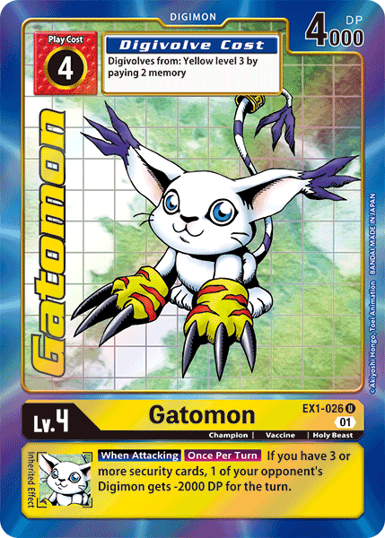 Gatomon [EX1-026] (Alternate Art) [Classic Collection] - Just $0.35! Shop now at Retro Gaming of Denver