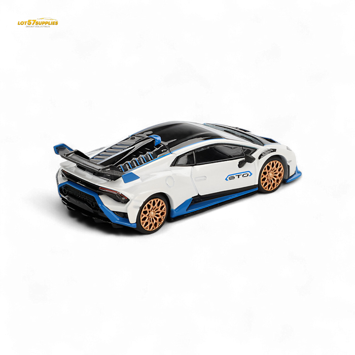 Mini-GT Lamborghini Huracán STO Bianco Asopo #788 1:64 - for just $19.99! 