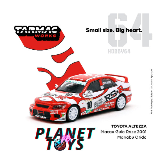 Tarmac Works 1:64 Toyota Altezza Macau Guia Race 2001 Manabu Orido - for just $25! 