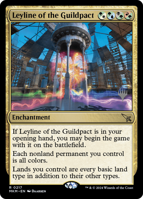 Leyline of the Guildpact (PPMKM-217) - Murders at Karlov Manor Promos - for just $1.47! 