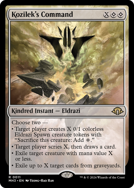 Kozilek's Command (MH3-011) - Modern Horizons 3 - for just $1.86! 