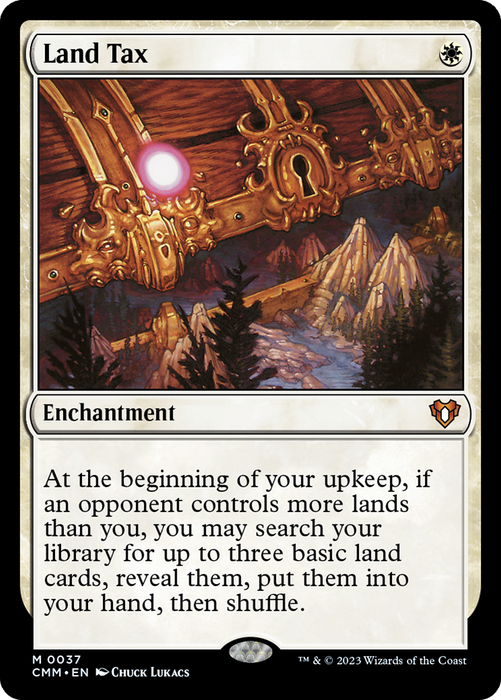 Land Tax (CMM-037) - Commander Masters - for just $6.32! 