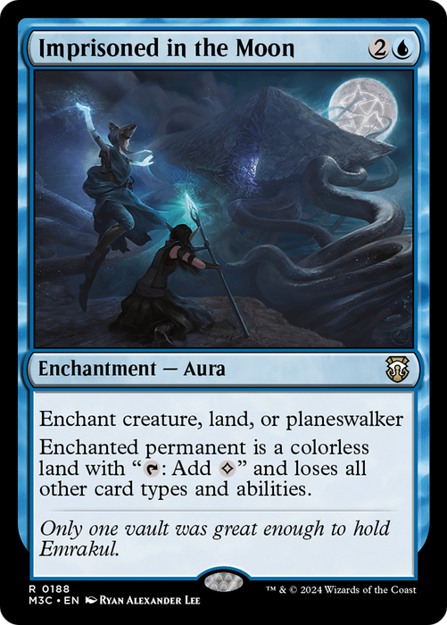 Imprisoned in the Moon (M3C-188) - Modern Horizons 3 Commander - for just $0.08! 