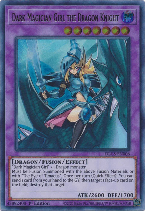 Dark Magician Girl the Dragon Knight [DLCS-EN006] Ultra Rare - for just $2.10! 
