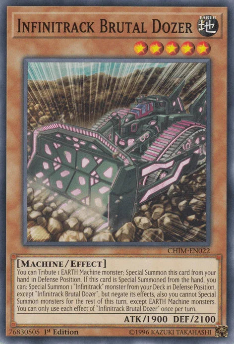 Infinitrack Brutal Dozer [CHIM-EN022] Common - for just $0.10! 