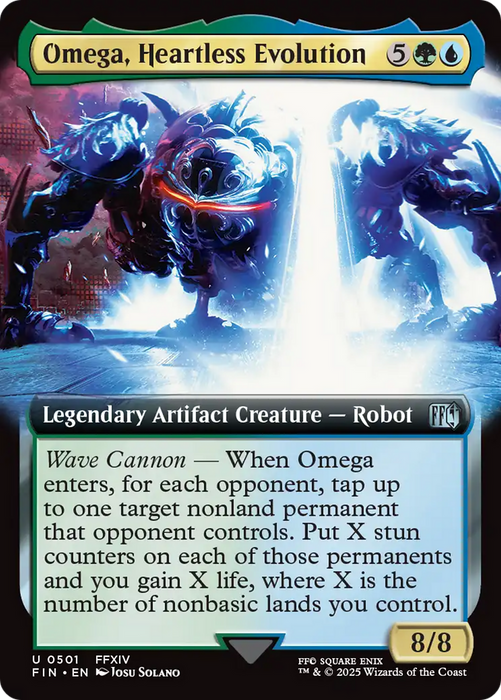 Omega, Heartless Evolution (FIN-501) - FINAL FANTASY: (Extended Art) Foil - for just $1.42! 