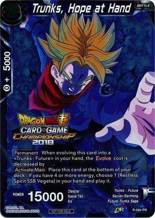 Trunks, Hope at Hand (P-064) [Tournament Promotion Cards] - for just $0.30! 