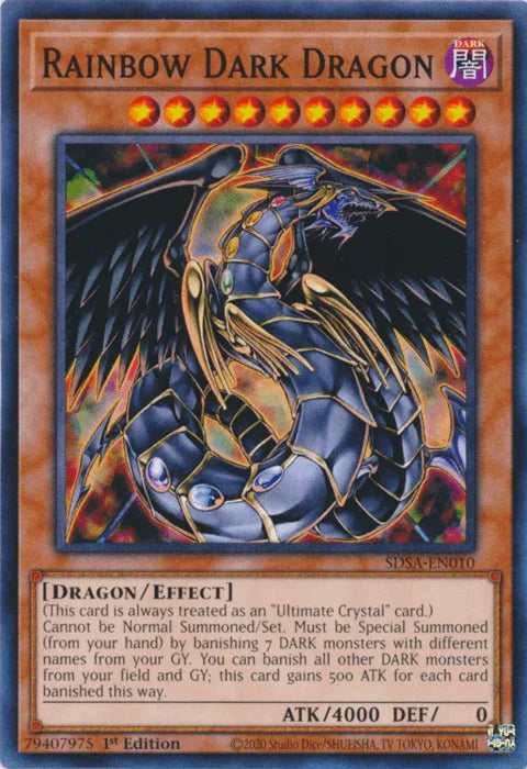 Rainbow Dark Dragon [SDSA-EN010] Common - for just $0.10! 