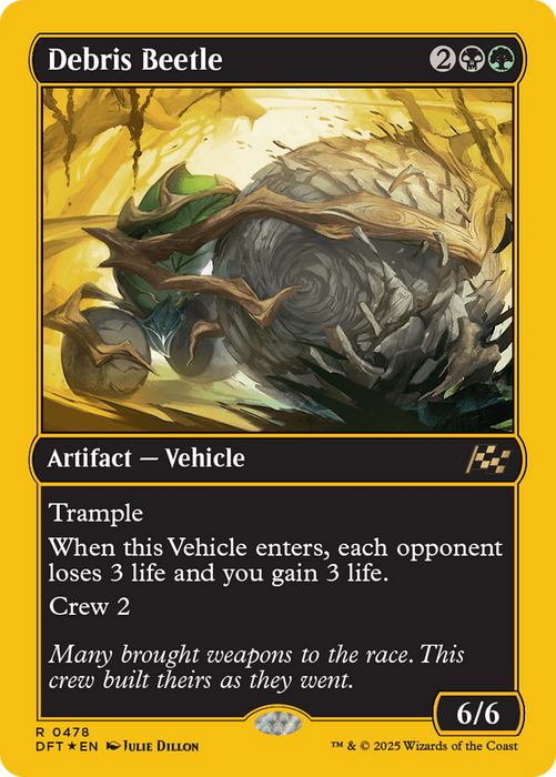Debris Beetle (DFT-478) - Aetherdrift Foil - for just $0.13! 