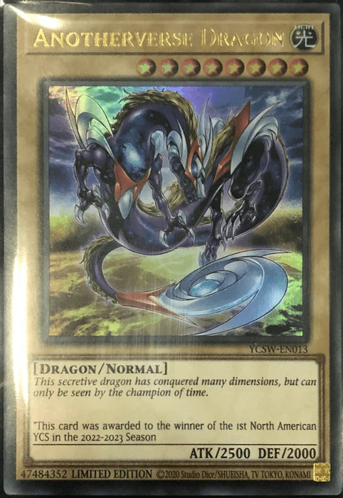 Anotherverse Dragon [YCSW-EN013] Ultra Rare - for just $2000! 