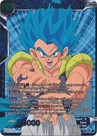SSB Gogeta, Frenzied Burst (P-104) [Promotion Cards] - for just $0.70! 