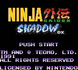Ninja Gaiden Shadow DX Gameboy Color Reproduction - for just $24.99! 
