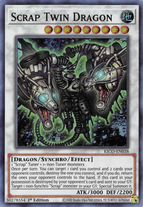 Scrap Twin Dragon [KICO-EN038] Super Rare - for just $0.10! 