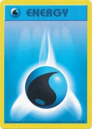 Water Energy (102/102) [Base Set Shadowless Unlimited] - for just $0.35! 