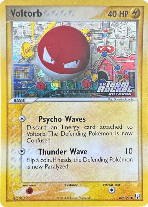 Voltorb (80/109) (Stamped) [EX: Team Rocket Returns] - for just $18.80! 
