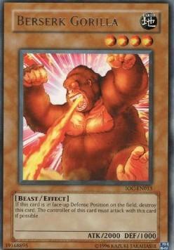 Berserk Gorilla [IOC-EN013] Rare - for just $1.20! 