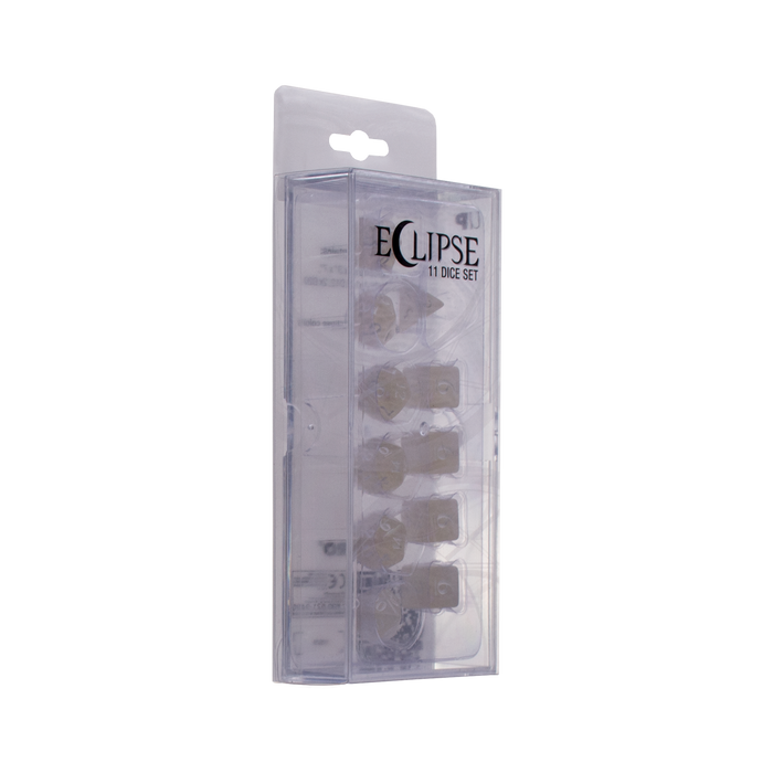 Ultra PRO: 11-Dice Set - Eclipse (Arctic White) - Just $9.95! Shop now at Retro Gaming of Denver