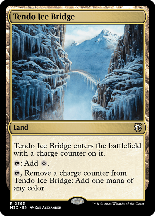 Tendo Ice Bridge (M3C-393) - Modern Horizons 3 Commander - for just $0.18! 
