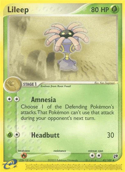 Lileep (43/100) [EX: Sandstorm] - for just $1.20! 
