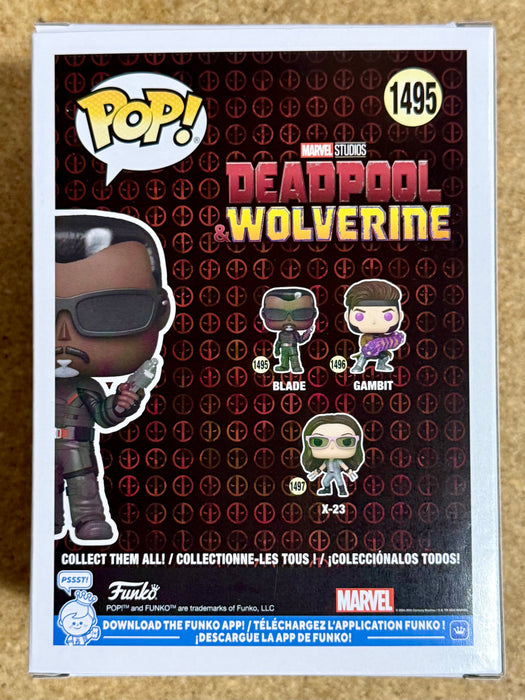 Funko Pop! Marvel Blade The Vampire Hunter #1495 MCU Deadpool & Wolverine 2024 - for just $13! 